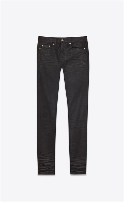 ysl mens skinny jeans|ysl denim sets.